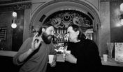 S hudebním géniem Mejlou Hlavsou v Lucerně, 1993